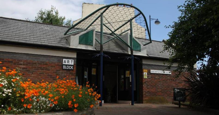 External view of The EDAN Gallery, Seaham.